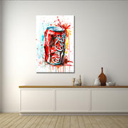 Coca-Cola auf Leinwand