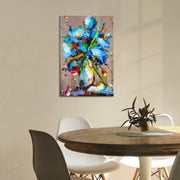 Blauw bloemen