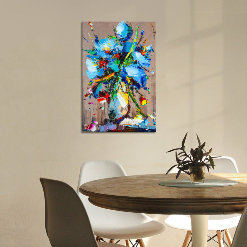 Blauw bloemen