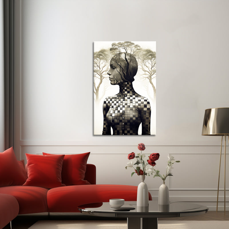 Vrouw in surrealism II