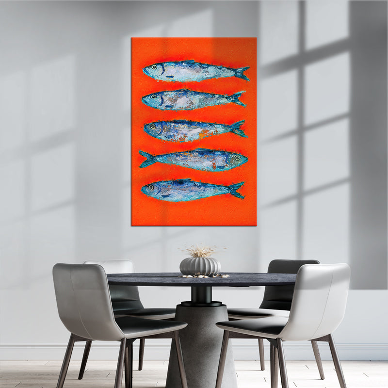 Vissen schilderij