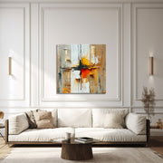 Schilderij met abstract