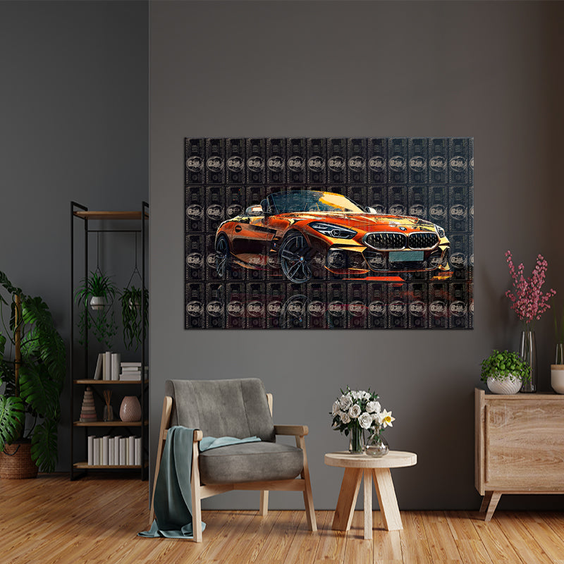 BMW schilderij