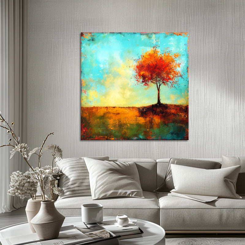 Oranjeboom schilderij