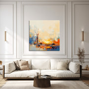 Pastell abstrakt