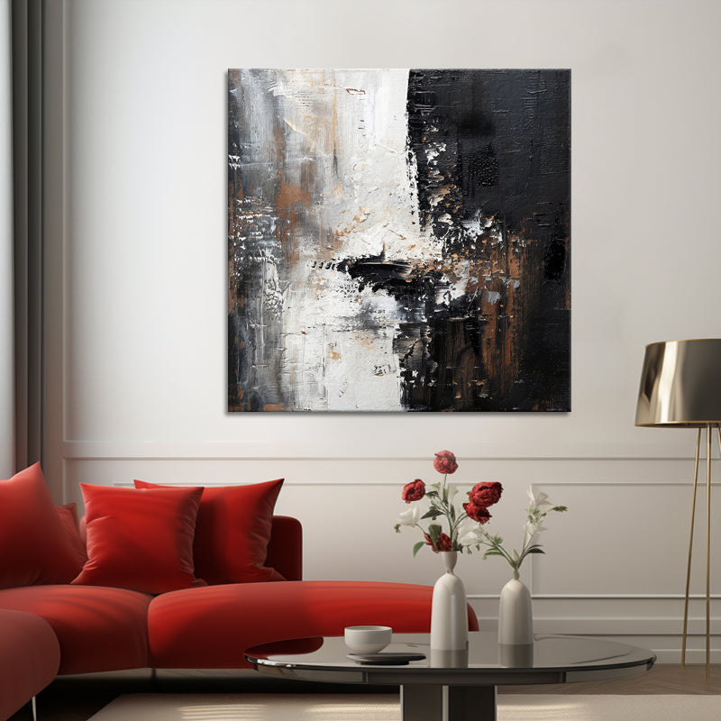Abstract zwart wit