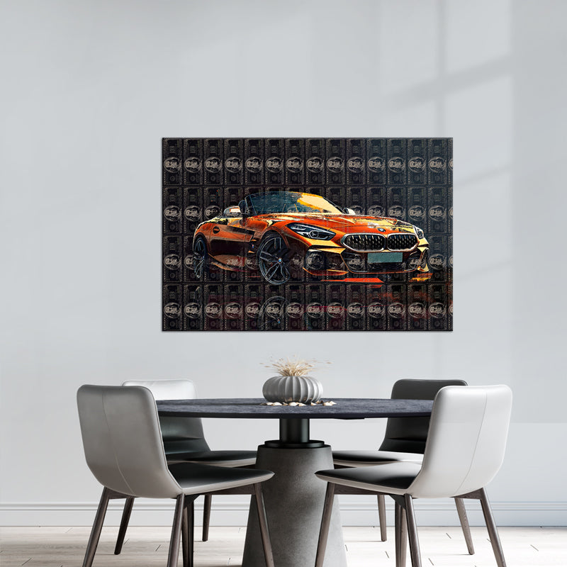 BMW schilderij