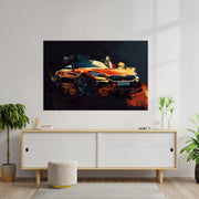 Bmw schilderij mixed
