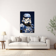 Star Wars-Figuren im Delfter-Blau-Stil