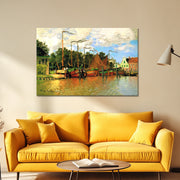 Boote bei Zaandam – Monet