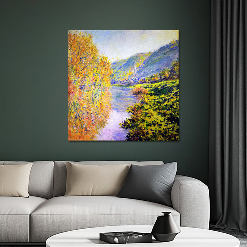 Seine-Ufer bei Jeufosse – Monet