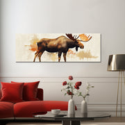 Panorama schilderij van een Eland