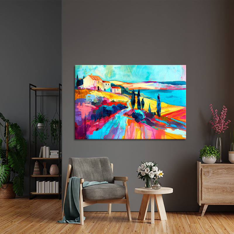 Landschap in kleur
