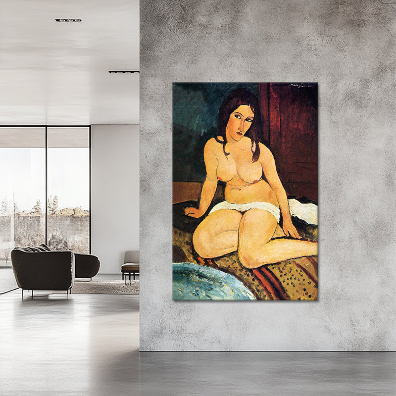 Sitzender Akt – Amedeo Modigliani