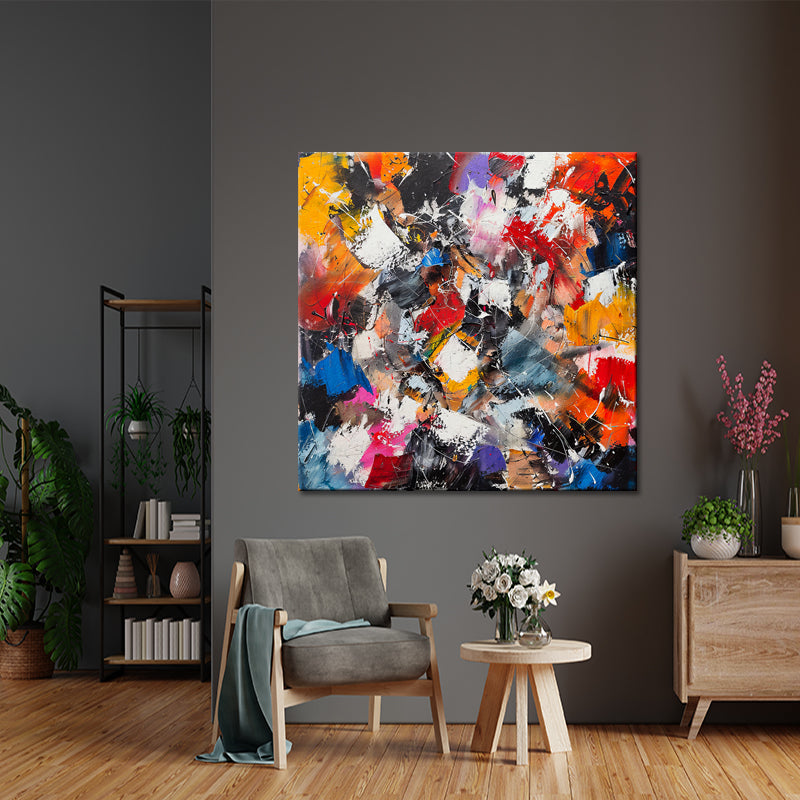 Schilderij abstract art