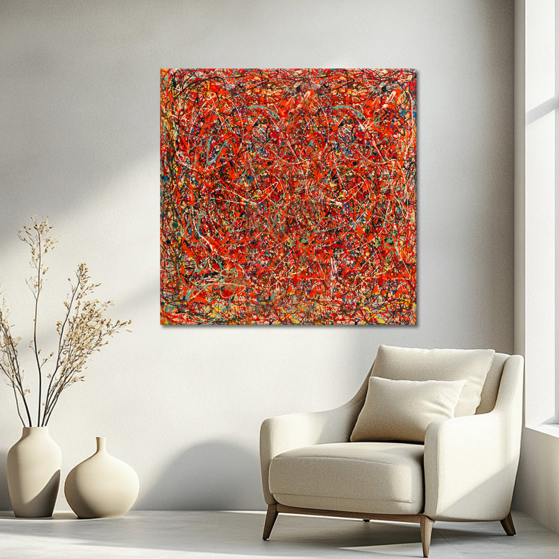 Abstract #1 - Jackson Pollock