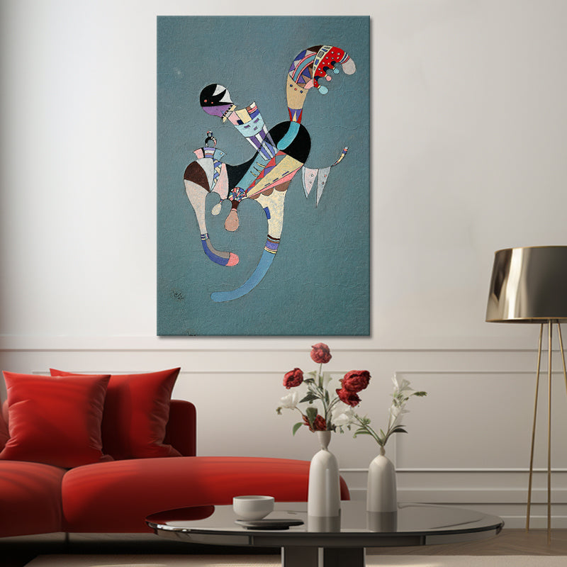 Eine schwebende Figur – Kandinsky