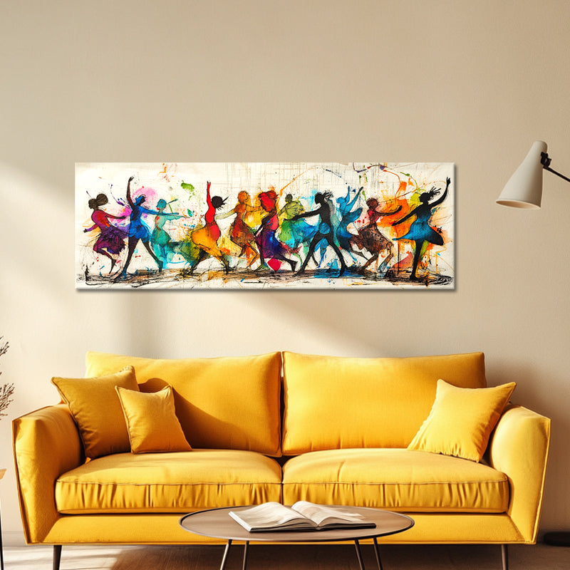 Schilderij danseressen