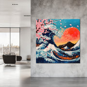 Die große Welle vor Kanagawa