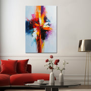 Abstract in kleur schilderij