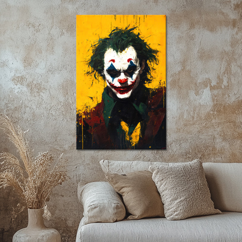 Joker-Kunstgemälde