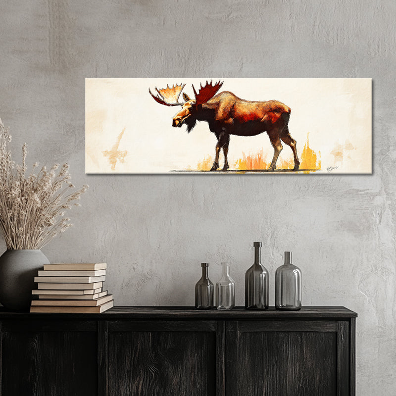 Schilderij van een Eland