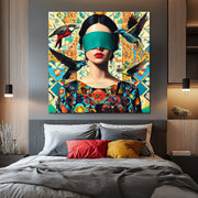 Frau in Mosaik II