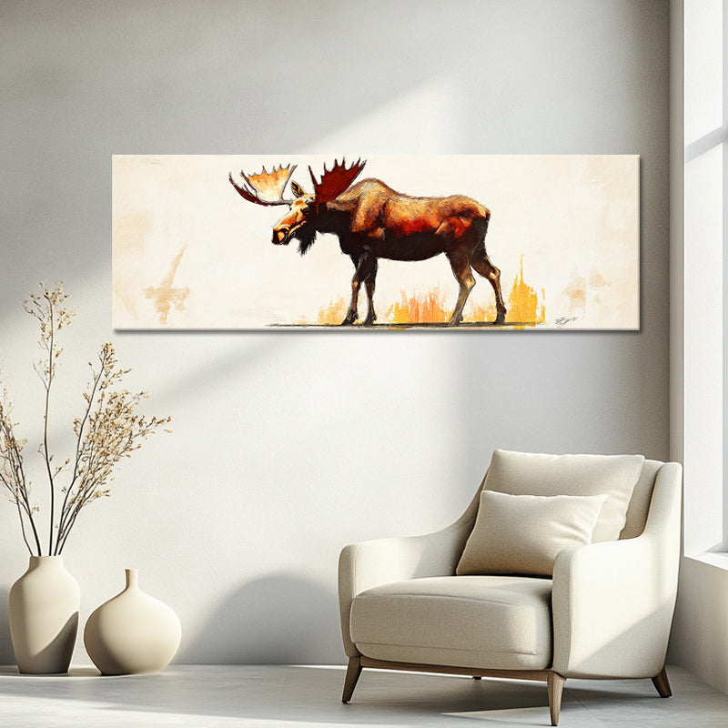 Schilderij van een Eland