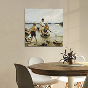 Jongens die aan de wal spelen, Albert Edelfelt