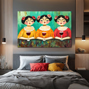 Dikke dames schilderij VII