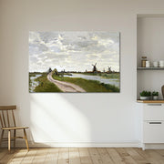 Windmühlen bei Zaandam – Monet