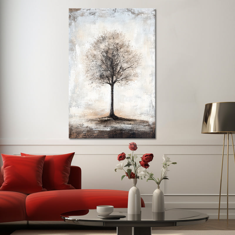 Een boom schilderij