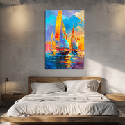 Zeilboot kunst
