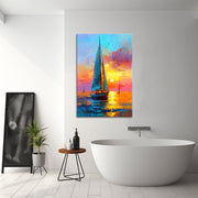 Zeilboot Schilderij
