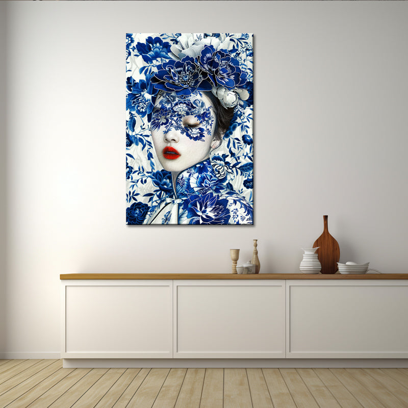 Vrouwen in delfts blauw