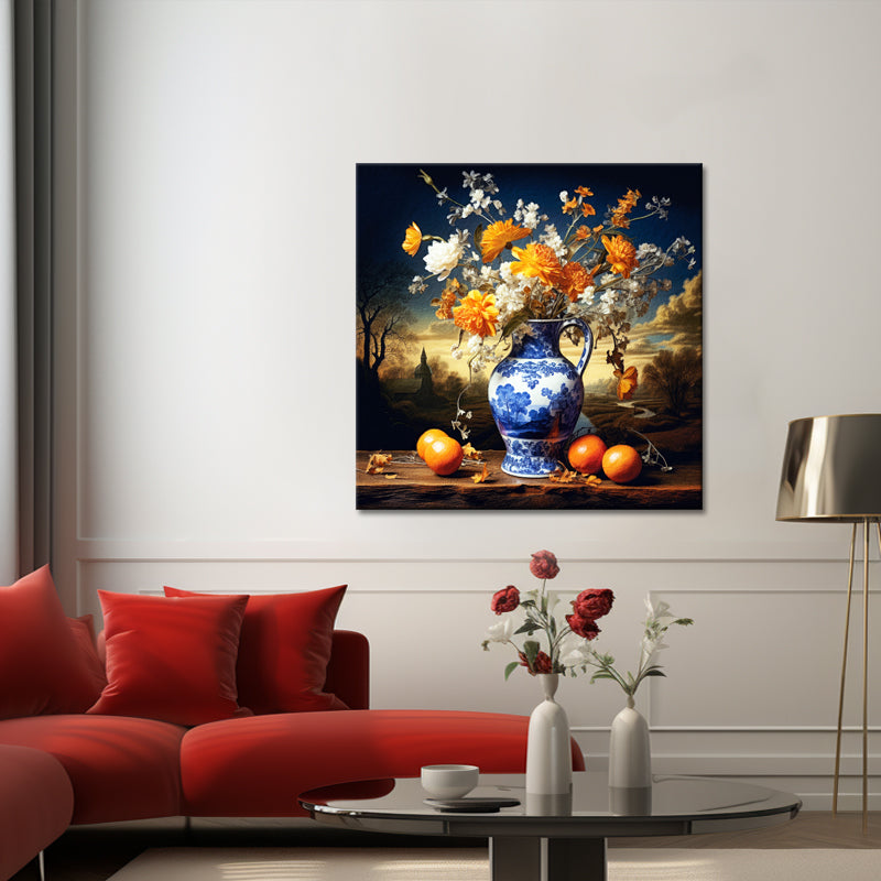 Delft blauw vaas