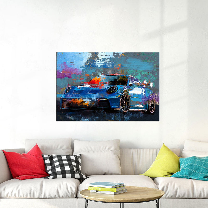 Porsche schilderij