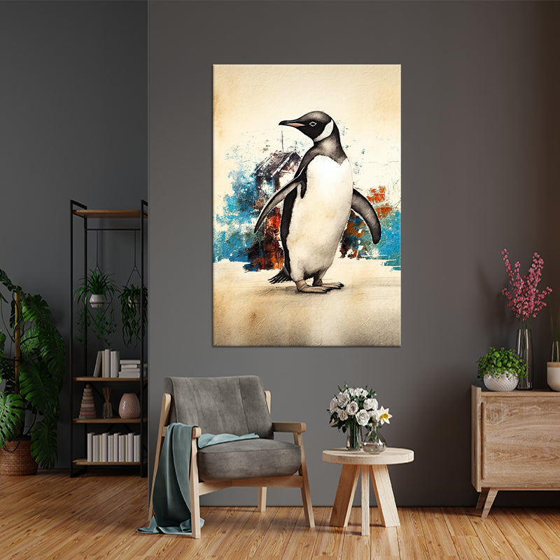 Penguin schilderij