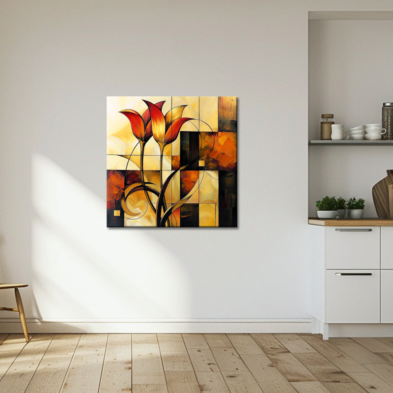 Kunst Abstract bloemen