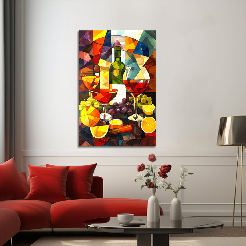 Wanddecoratie Wijn III