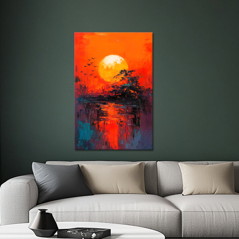 Sonnenuntergang in der Natur I