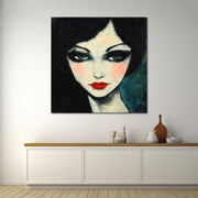 Woman #6 - Kees van Dongen ( inspiratie)