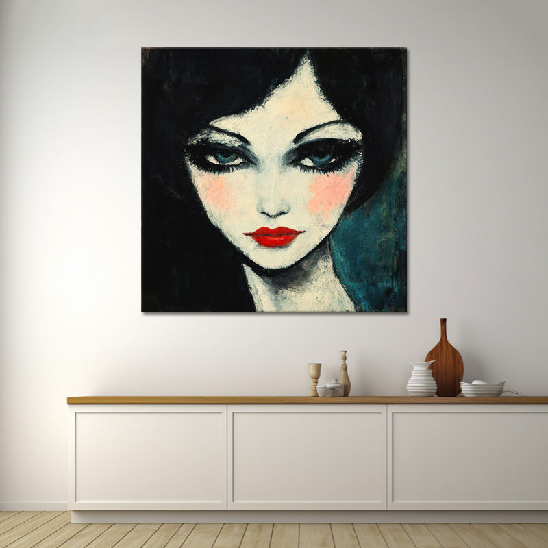Woman #6 - Kees van Dongen ( inspiratie)