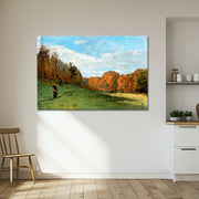 Holzsammler im Wald von Fontainebleau - Monet