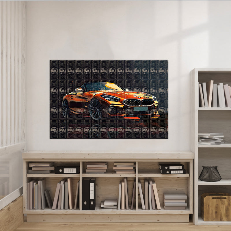 BMW schilderij