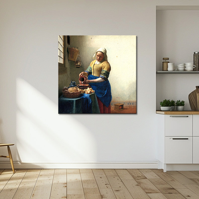 Het Melkmeisje van Vermeer - Johannes Vermeer