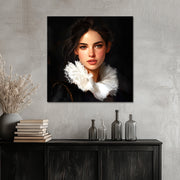 Gemälde Elegante Frau