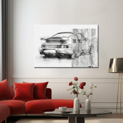 Schilderij Porsche 911