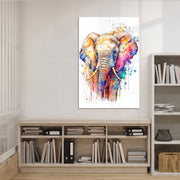 Gefärbter Elefant