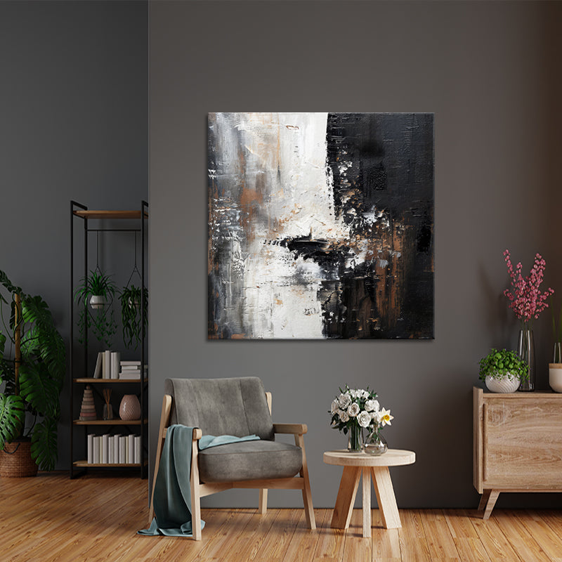 Abstract zwart wit